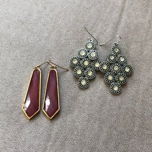 Earrings 2 for $10